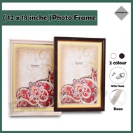 12R ( 12 inch x 18 inch ) Photo Frame / Frame Gambar  DIY Frame Wall Deco Size For Graduation / Fami
