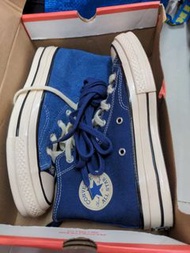 Converse MADNESS 高筒 藍色 麂皮 燈芯絨
