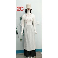 2hand Ao Dai Size L (Code over 652)