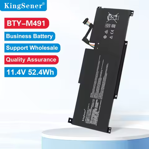 KingSener BTY-M491 Laptop Battery For MSI Modern 15 A10M-014,A10RAS-258 A10RB-041TW A10RD A11M A11SB
