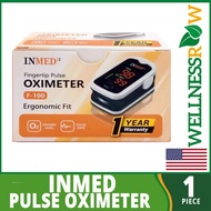 AUTHENTIC| ORIGINAL INMED Pulse Oximeter Model: A310 with Rubber Case 1 Pulse Oximeter