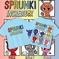 ‼️ New Arrival‼️ NEW ! ! ! Sprunki Anak Baju T-Shirt Rhythm box music game Children Pure Cotton Pr