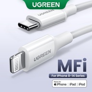 UGREEN PD 20W USB C to Lightning Cable - MFi Certified iPhone Charging Type-C Cable Compatible with iPhone iPhone 14 13 Pro Max iPhone 14 Plus iPhone 12 11 Pro Max /X/XR/XS/8 Series, iPad 9, AirPods Pro, and More