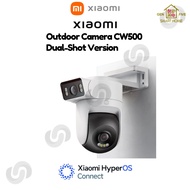 [Ready Stock]Xiaomi Outdoor Dual Lens Camera CW500 2.5K Dual-band WiFi 6/IP66 is dust and water resi