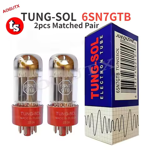 TUNG-SOL 6SN7GTB 6SN7 Vacuum Tube Replaces 6SN7GT 6N8P 6H8C CV181 HIFI Audio Valve Tube Amplifier Ki