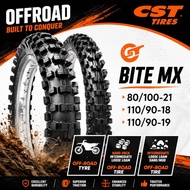80/100-21 110/90-18 110/90-19 (CST CM733/CM734 BITE MX) KLX, SCRAMBLER DIRT BIKE TIRE TUBE TYPE