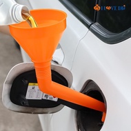 2 In 1 Refueling Funnel with Strainer/ Long Pipe Detachable Hose Filling Funnels/ Car Motorcycle Engine Gasoline Oil Funnel