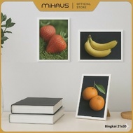 SWITZERLAND Frame, white, 21x30 cm