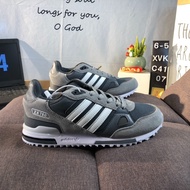 Adidas ZX 750 Outdoor Sports and Leisure Running Shoes Color: Grey