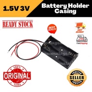 AAx2 Double A 1.5V 3V Battery Holder Casing
