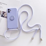 Xiaomi Redmi Note 12 Pro Plus Note 11 Pro 4G 5G Case Crossbody Strap Case Lanyard Cord Magnetic Ring Holder Cover