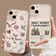 Cartoon Harry Potter TPU Phone Case For Redmi Note 14 13 12 Pro Plus 4G 5G 12S 11S 12 11 Pro Max Tur