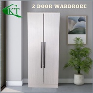 2 Door Wardrobe Bedroom Wardrobe /Almari Baju/Almari Pintu/Almari Murah/Almari besar Ready Stock