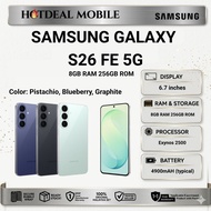 SAMSUNG Galaxy S26 FE 5G [ 8GB RAM 256GB ROM ]