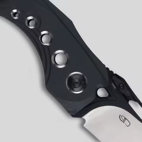 CMBMADEKNIVES CMB Devourer M390 Steel Titanium Handle Camping Pocket Folding Knife CMB-16B