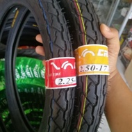 MOTORCYCLE TIRE TYRE TAYAR MOTOR TIUB 2.25-17 2.50-17