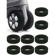 8pcs/16pcs/1pc Luggage Wheel Covers, Office Chair Wheel Covers, Portable Luggage Wheel Protective Co