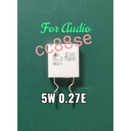 5W 0.18 ohm, 0.27 ohm 5WATT 0.18E, 0.27E FOR AUDIO RESISTOR