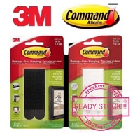 💥READY STOCK💥 3M COMMAND LARGE PICTURE HANGING STRIPS HOLDS UP TO 7.2 KG WALL ADHESIVE (4 SETS)