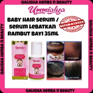 Baby Hair Serum ummialya / serum lebatkan rambut bayi 35ml