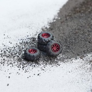 Ban Karet 1/64 Off Road Velg Watanabe Red Candy - KB001-A-1 Box Biru