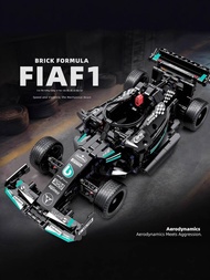 [VIP] Mercedes-Benz F1 Racing AMG Formula mechanical toy set for boys, sports car model, gift