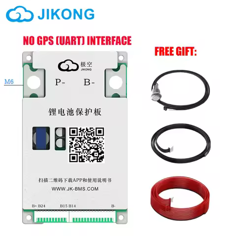 JK BMS Smart BMS 8S-24S 12V 24V 48V 72V Active Balance JIKONG BMS Smart BMS 40A 60A 100A 150A Lifepo