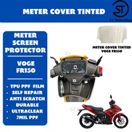 VOGE FR150 Cover Meter Tinted Meter Screen Protector FR 150 Clear PPF TPU Sticer Clear