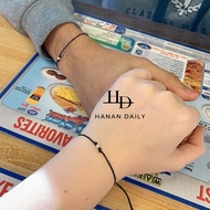 Couple Cirle Single Slide Bracelet [2 pcs] | COUPLE BRACELET | Friendship bracelet