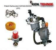 Paket Karburator Mesin Bensin GX160 LPG Converter Kit