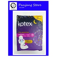 KOTEX OVERNIGHT WING 7S TOTAL PROTECTION 35CM