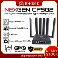 NEW CP502 (G5016) ( 5G 2.5Gbps 4LAN 32 WIFI) 4G/5G MODEM SUPPORT SIM CARD