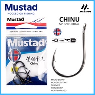 Mustad CHINU HOOK 10104SPBLN  Fishing Hook Mata Kail Pancing