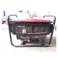 GENSET OPEN BEKAS BENSIN 3500 WATT YAKUZA MODEL HONDA 5 KVA 220V SIAP