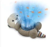 ZAZU Otto the Otter LED Night Light Projector Ocean Moving Fish Wave 5 Melodies 3 Stage Sleep Progra