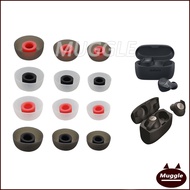 【Three pairs】 Silicone Earbuds Ear Tips For Jabra Elite 75t 65t 10 Jabra Elite 85t Active Sport Evol