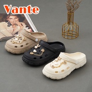 Vante 2025 Irish style jelly sandals, thick eva adult frog sandals