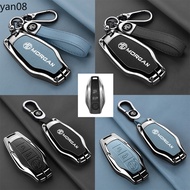 For MG HS GT ZS EV ZX MG5 MG6 Zinc Alloy Car Key Case Cover Bag Shell Protector Accessories For MG I