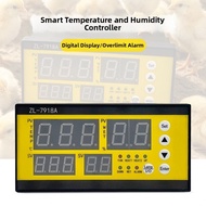 【GTTR】Temperature Humidity Controller Precise Temperature Range Audible Alarm Functionready stock