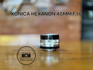 KONICA HEXANON 45MM.F1.6 MODIFIED M39 MOUNT