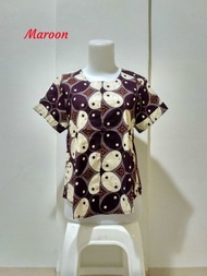 Baju Atasan Wanita - Blouse Batik Modern - Gaun Pesta Batik Ptnd