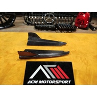 Mercedes benz W205 Coupe rear bumper diffuser