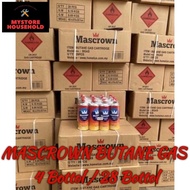 MASCROWN 28 Bottle Liquefied Butane Gas Cartridge Portable Gas Stove Cartridge Camping Gas Gas Tin