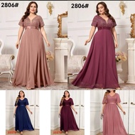 Plus Size Bangkok Style party dress Maxi Dress Dress Dinner Dress Plus Size