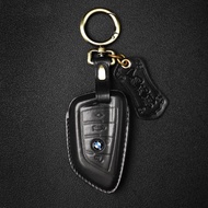 手工皮套 / 寶馬 BMW 刀鋒款 義大利植鞣牛皮 汽車鑰匙套 黑