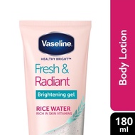 VASELINE BRIGHTENING GEL FRESH & RADIANT RICE WATER 180ML