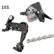 【NEW】10-Speed Single Chainring Groupset: Hollow Integrated Chainring & Components