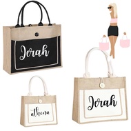 Personalized Tote Bag Abaca Canvass Souvenir Gift Bags Totebag Accessories