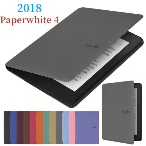Protective Shell Ultra Slim PU Leather For Kindle Paperwhite 10th Smart Cover For Paperwhite 4 PQ94W