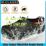M.class chef shoes non-slip waterproof anti skid worle shoes oilprof formen adult kitchen 21XK6036,b